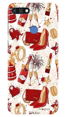 Girlish Mobile Back Case for Huawei 7C (Design - 312)