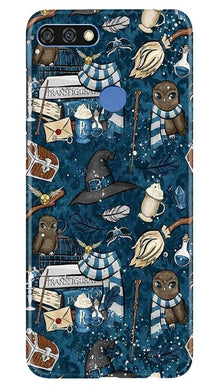 Magic Mobile Back Case for Huawei 7C (Design - 313)