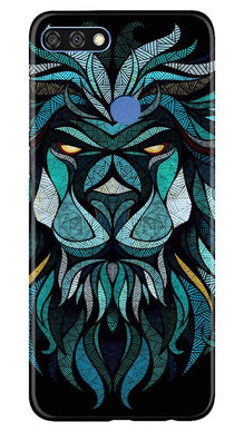 Lion Mobile Back Case for Huawei 7C (Design - 314)