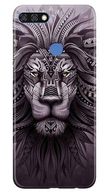 Lion Mobile Back Case for Huawei 7C (Design - 315)