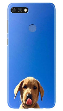 Dog Mobile Back Case for Huawei 7C (Design - 332)