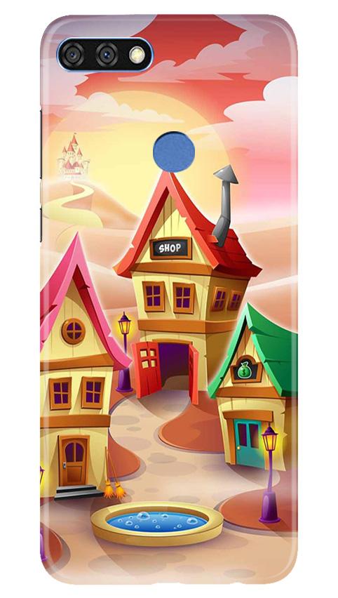 Sweet Home Mobile Back Case for Huawei 7C (Design - 338)