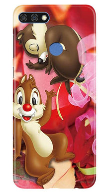 Chip n Dale Mobile Back Case for Huawei 7C (Design - 349)