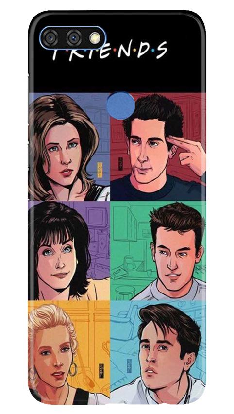 Friends Mobile Back Case for Huawei 7C (Design - 357)