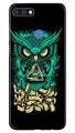Owl Mobile Back Case for Huawei 7C (Design - 358)