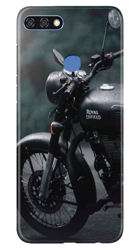 Royal Enfield Mobile Back Case for Huawei 7C (Design - 380)