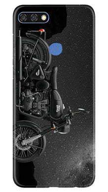Royal Enfield Mobile Back Case for Huawei 7C (Design - 381)