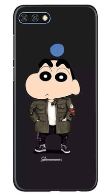 Shin Chan Mobile Back Case for Huawei 7C (Design - 391)