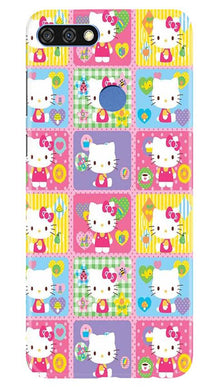 Kitty Mobile Back Case for Huawei 7C (Design - 400)