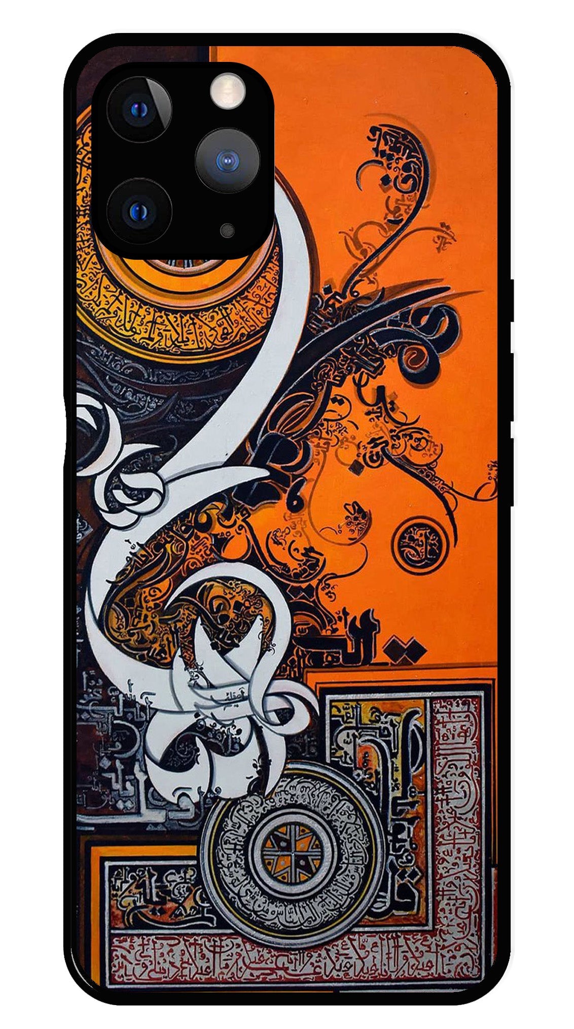 Qalander Art Metal Mobile Case for iPhone 11 Pro
