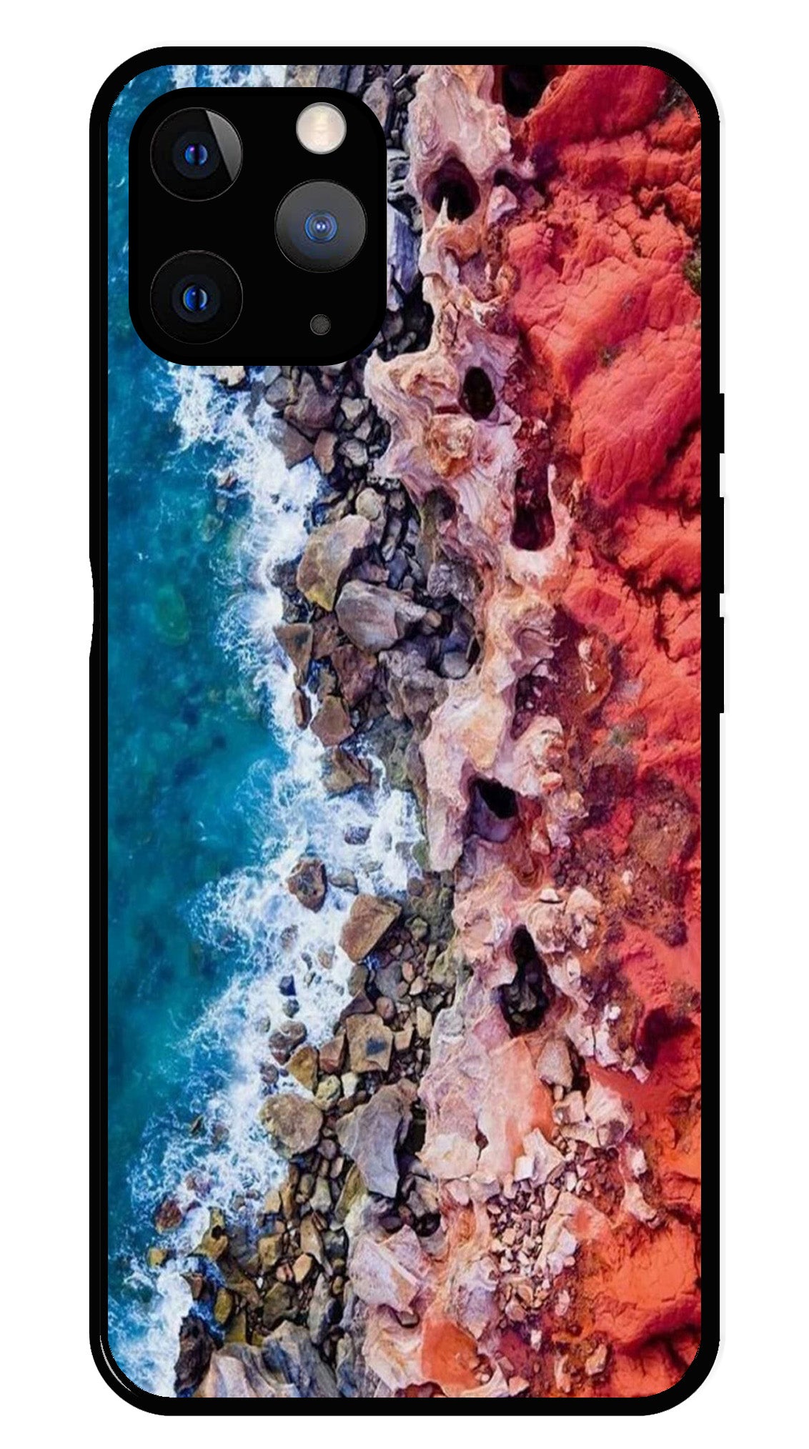 Sea Shore Metal Mobile Case for iPhone 11 Pro