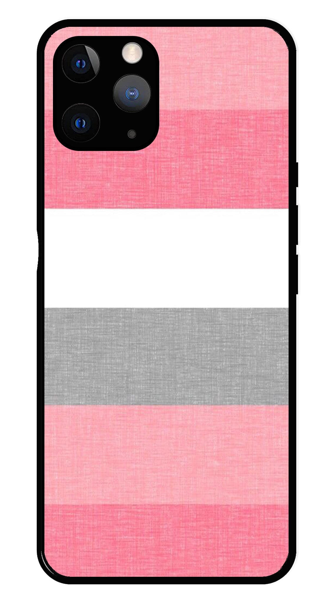 Pink Pattern Metal Mobile Case for iPhone 11 Pro Max
