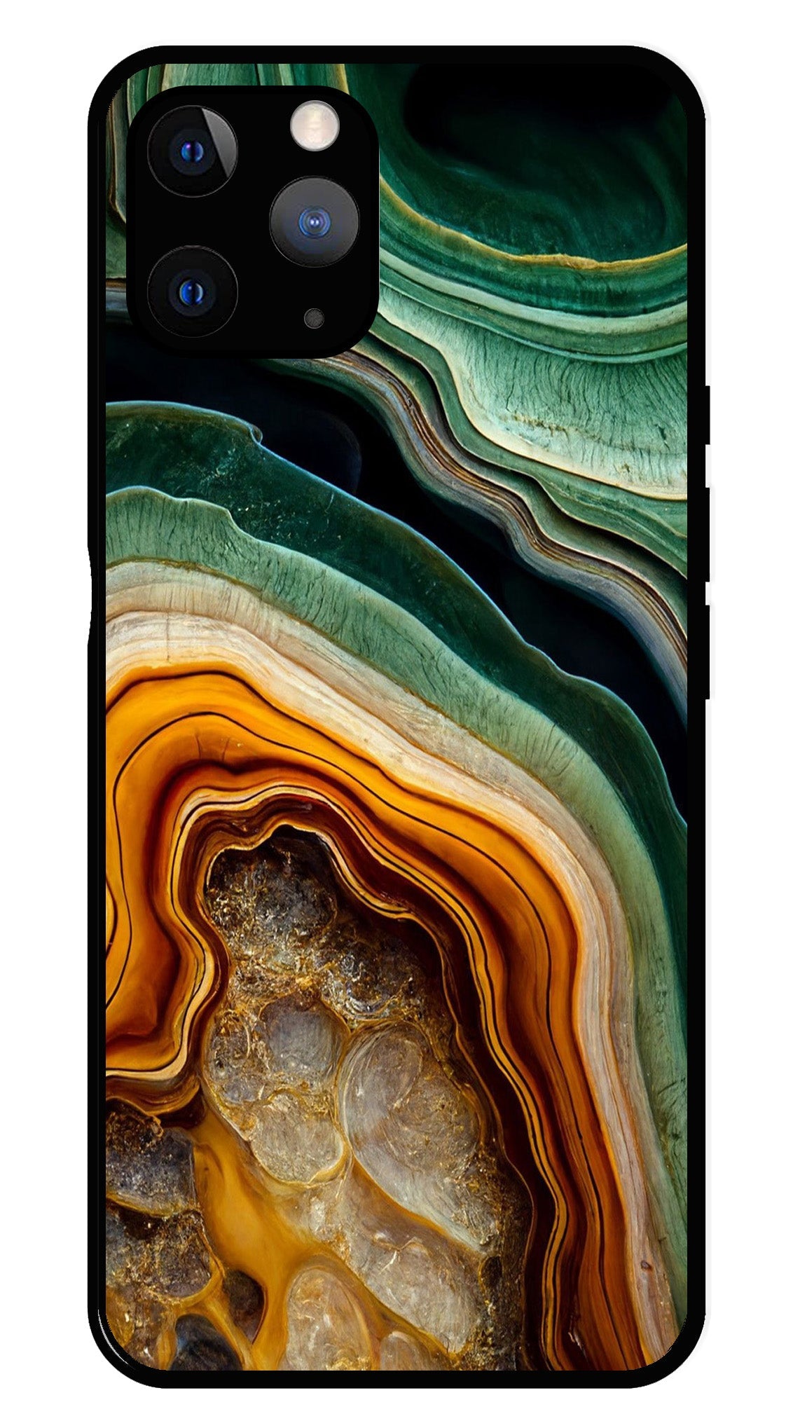 Marble Design Metal Mobile Case for iPhone 11 Pro