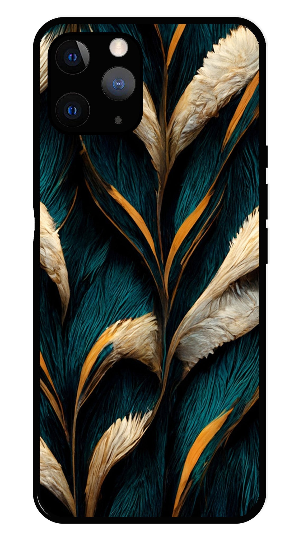 Feathers Metal Mobile Case for iPhone 11 Pro