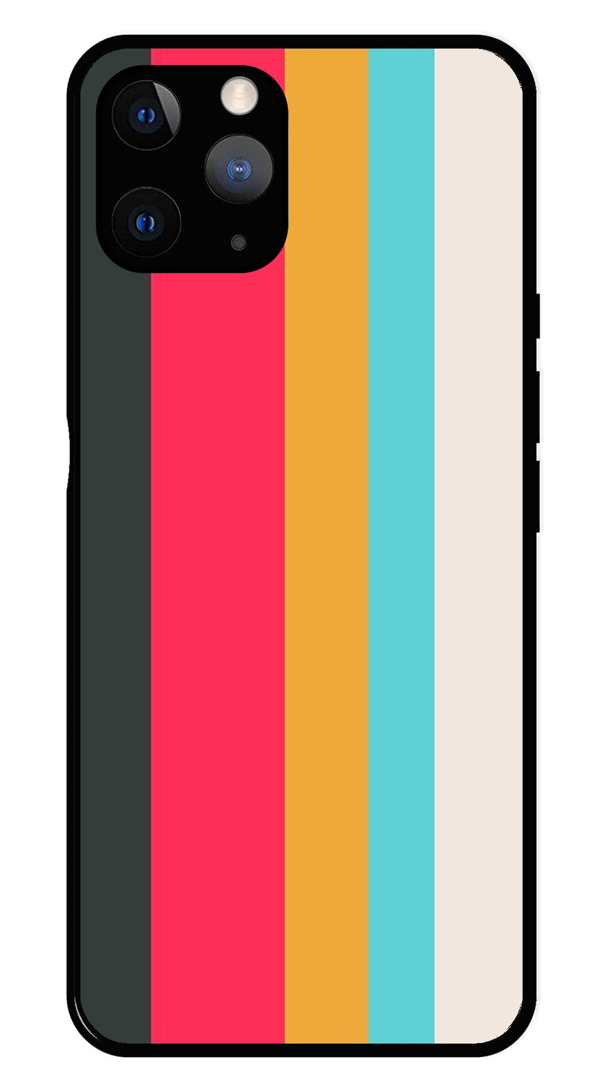 Muted Rainbow Metal Mobile Case for iPhone 11 Pro Max