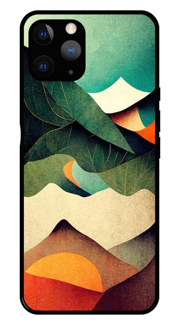 MultiColor Pattern Metal Mobile Case for iPhone 11 Pro Max