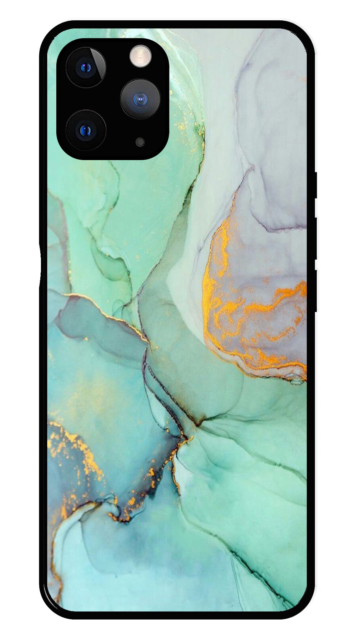 Marble Design Metal Mobile Case for iPhone 11 Pro Max