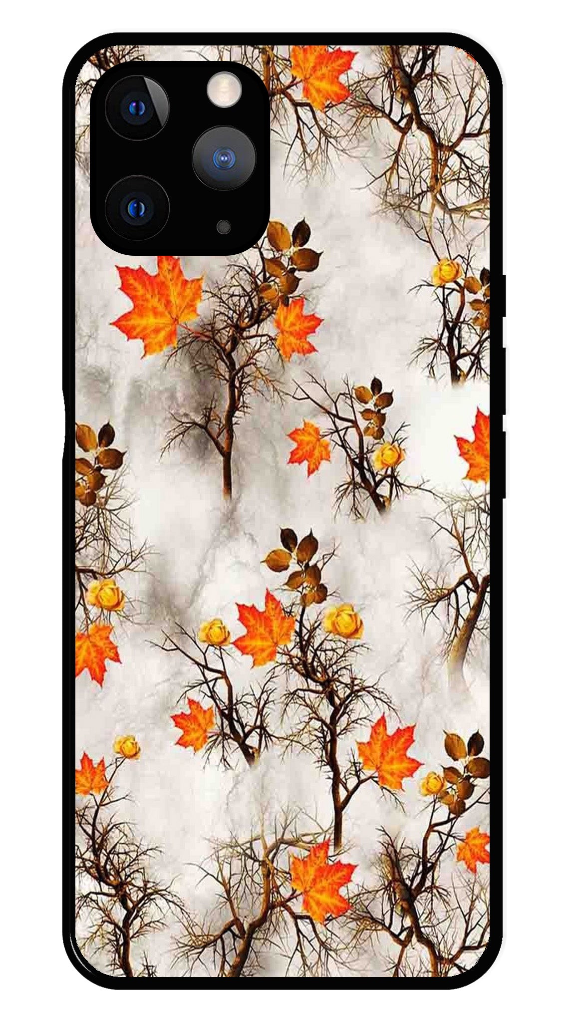 Autumn leaves Metal Mobile Case for iPhone 11 Pro