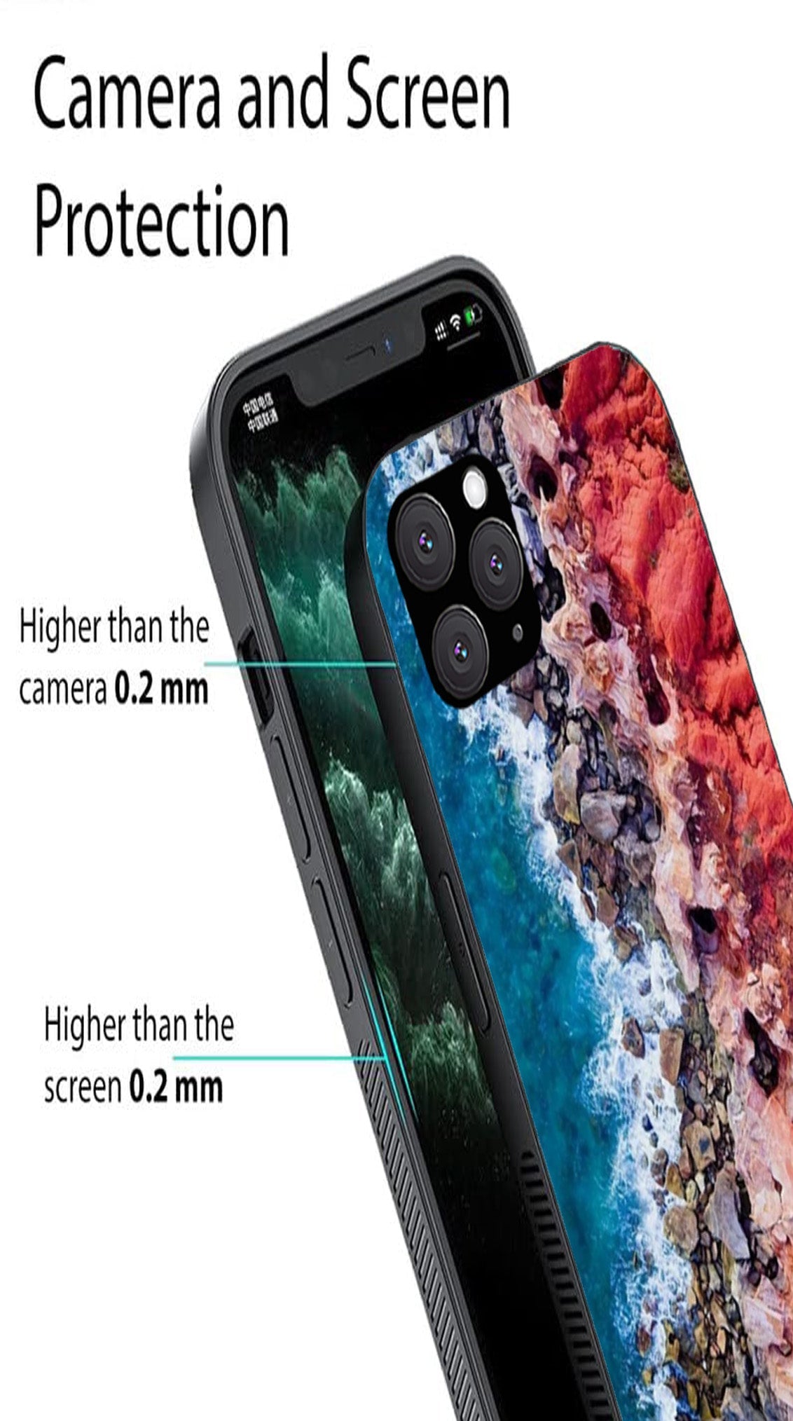 Sea Shore Metal Mobile Case for iPhone 11 Pro Max