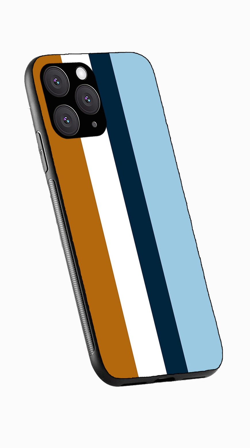 MultiColor Pattern Metal Mobile Case for iPhone 11 Pro Max  (Design No -17)