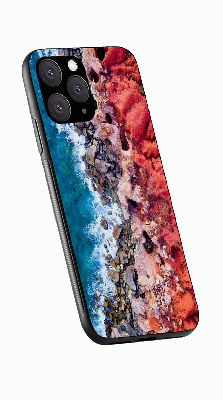 Sea Shore Metal Mobile Case for iPhone 11 Pro  (Design No -18)