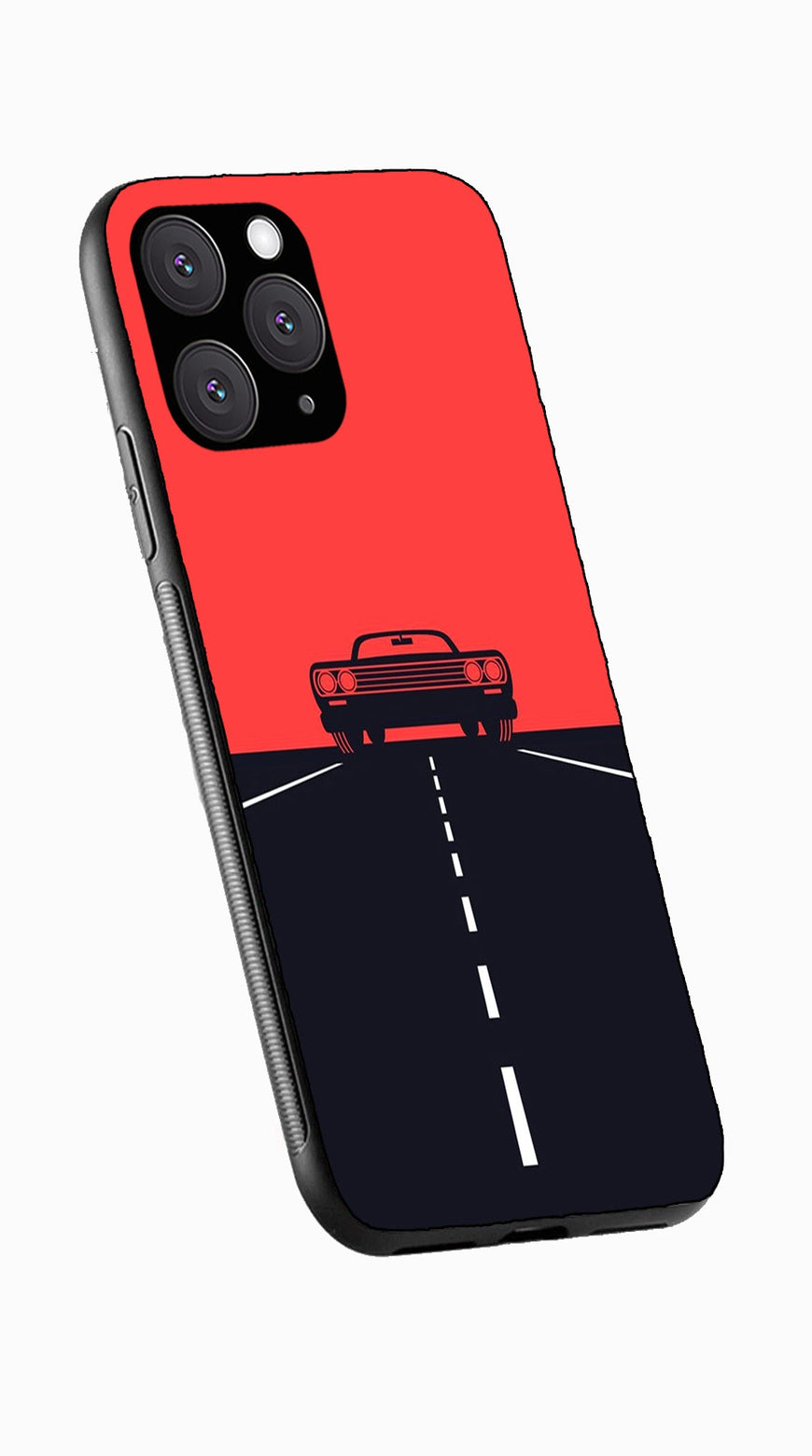 Car Lover Metal Mobile Case for iPhone 11 Pro  (Design No -21)