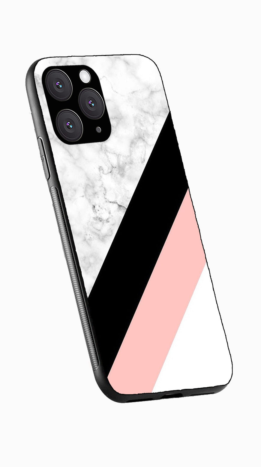 Marble Design Metal Mobile Case for iPhone 11 Pro Max  (Design No -24)