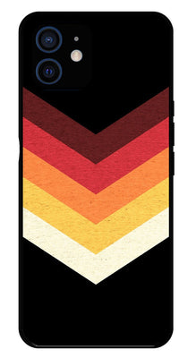 MultiColor Arrow Metal Mobile Case for iPhone 12