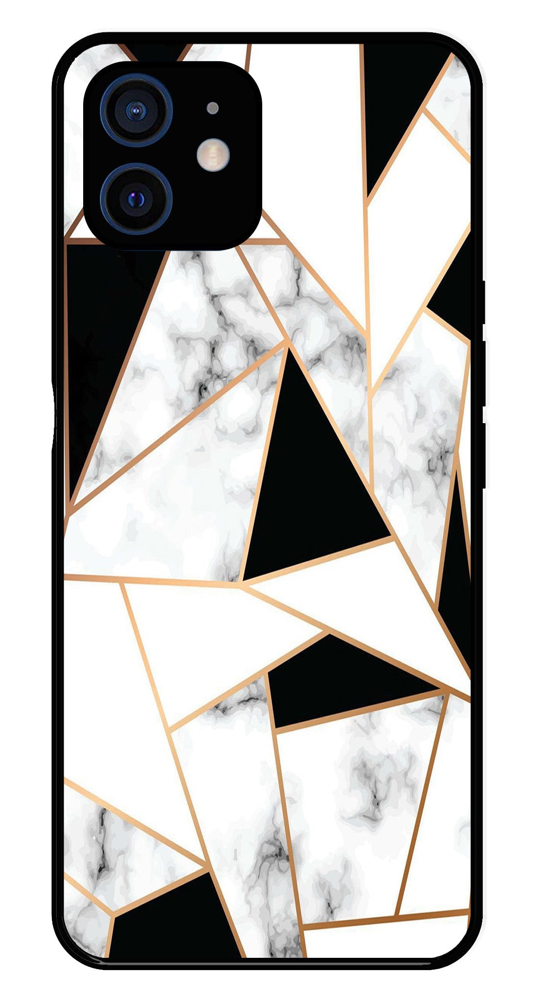 Marble Design2 Metal Mobile Case for iPhone 12 Mini
