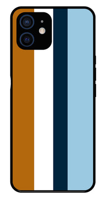 MultiColor Pattern Metal Mobile Case for iPhone 12 Mini