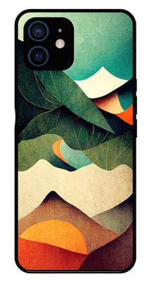 MultiColor Pattern Metal Mobile Case for iPhone 12