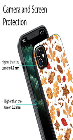Autumn Leaf Metal Mobile Case for iPhone 11