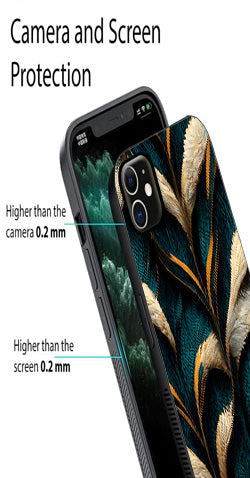 Feathers Metal Mobile Case for iPhone 12 Mini