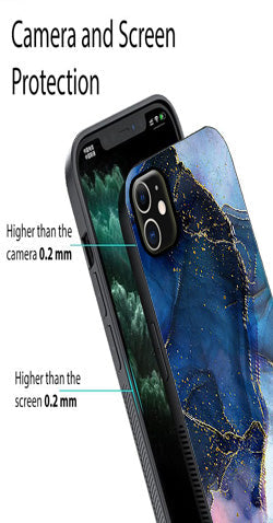 Blue Marble Metal Mobile Case for iPhone 12 Mini