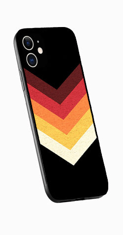 MultiColor Arrow Metal Mobile Case for iPhone 11  (Design No -04)