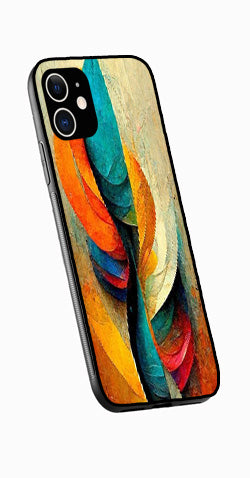 Modern Art Metal Mobile Case for iPhone 11  (Design No -11)