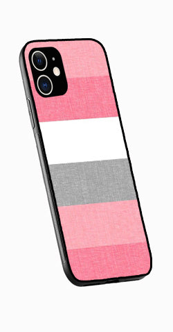 Pink Pattern Metal Mobile Case for iPhone 11  (Design No -23)