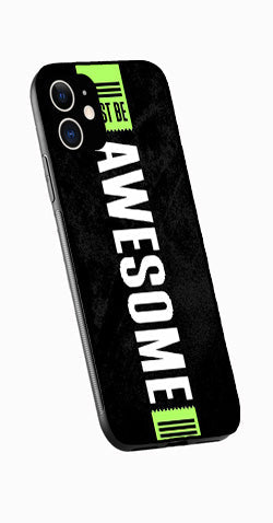 Awesome Metal Mobile Case for iPhone 12 Mini  (Design No -33)