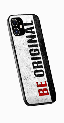 Be Original Metal Mobile Case for iPhone 12 Mini  (Design No -38)