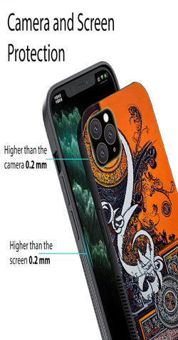 Qalander Art Metal Mobile Case for iPhone 12 Pro