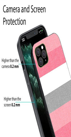 Pink Pattern Metal Mobile Case for iPhone 14 Pro