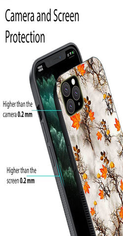 Autumn leaves Metal Mobile Case for iPhone 14 Pro