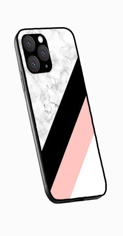 Marble Design Metal Mobile Case for iPhone 13 Pro  (Design No -24)