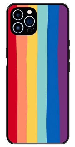 Rainbow MultiColor Metal Mobile Case for iPhone 12 Pro