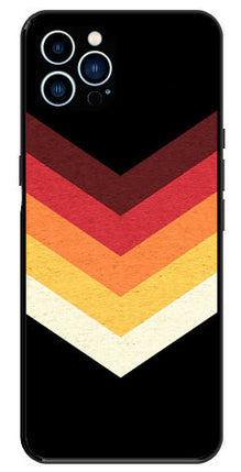 MultiColor Arrow Metal Mobile Case for iPhone 14 Pro Max
