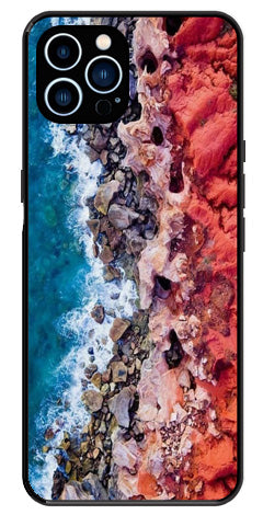 Sea Shore Metal Mobile Case for iPhone 14 Pro Max