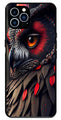 Owl Design Metal Mobile Case for iPhone 13 Pro