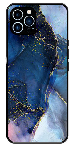 Blue Marble Metal Mobile Case for iPhone 14 Pro Max
