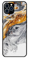 Marble Pattern Metal Mobile Case for iPhone 13 Pro