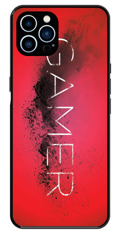 Gamer Pattern Metal Mobile Case for iPhone 14 Pro Max